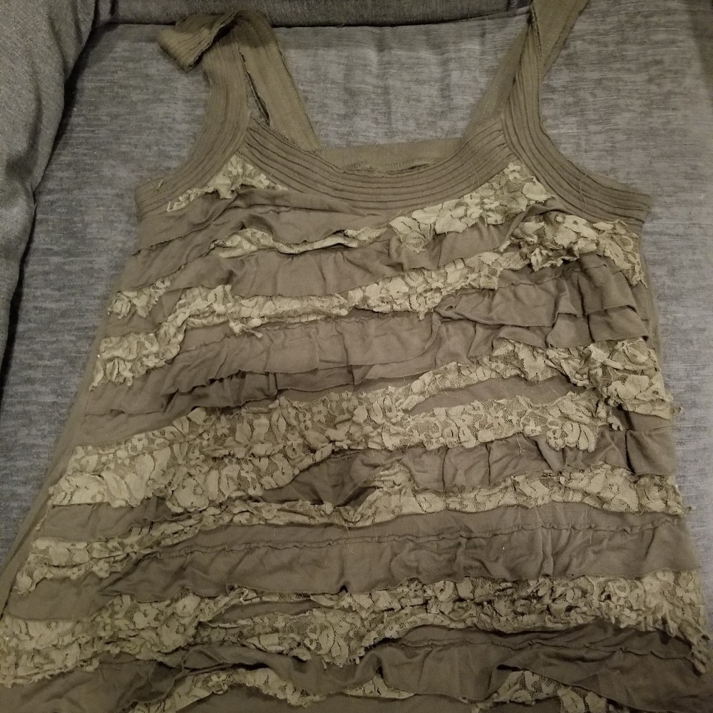 Torrid Plus Lace Layered Top